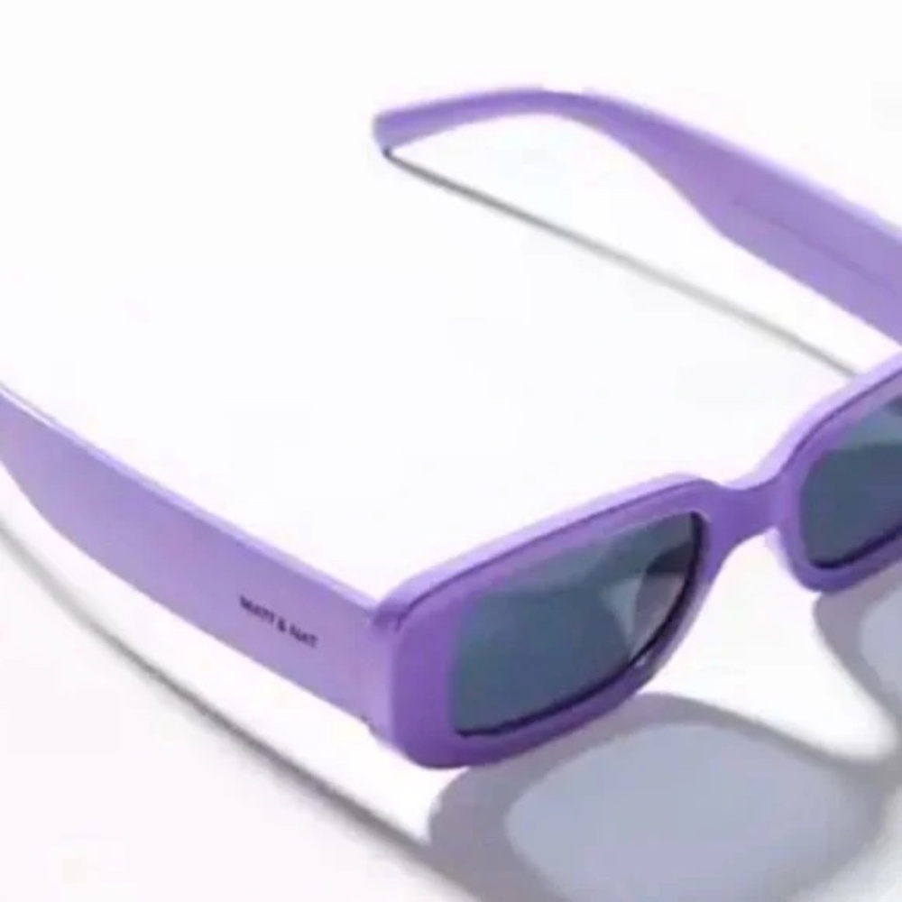 NWT Anthropologie Lilac Matt & Nat Sawai 2 Sunglasses - Picture 2 of 4